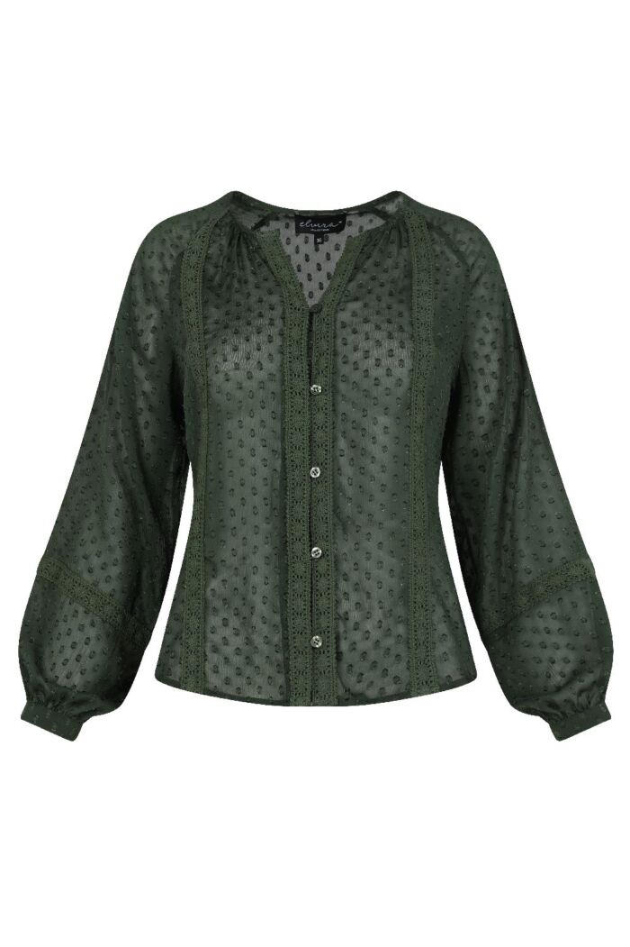 Blouse Esmee green