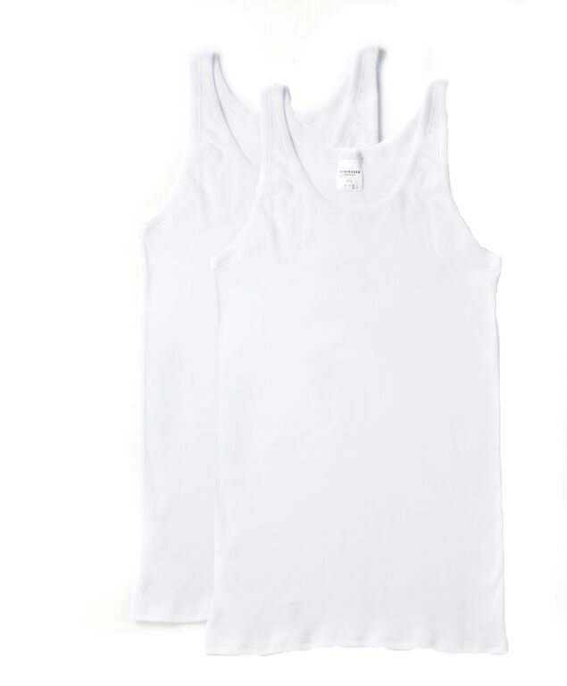 singlet 2 pak wit