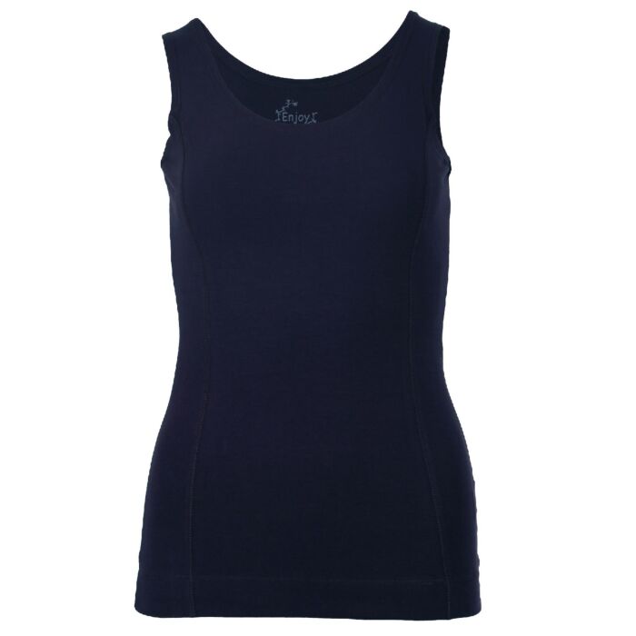 Enjoy singlet basic indigo