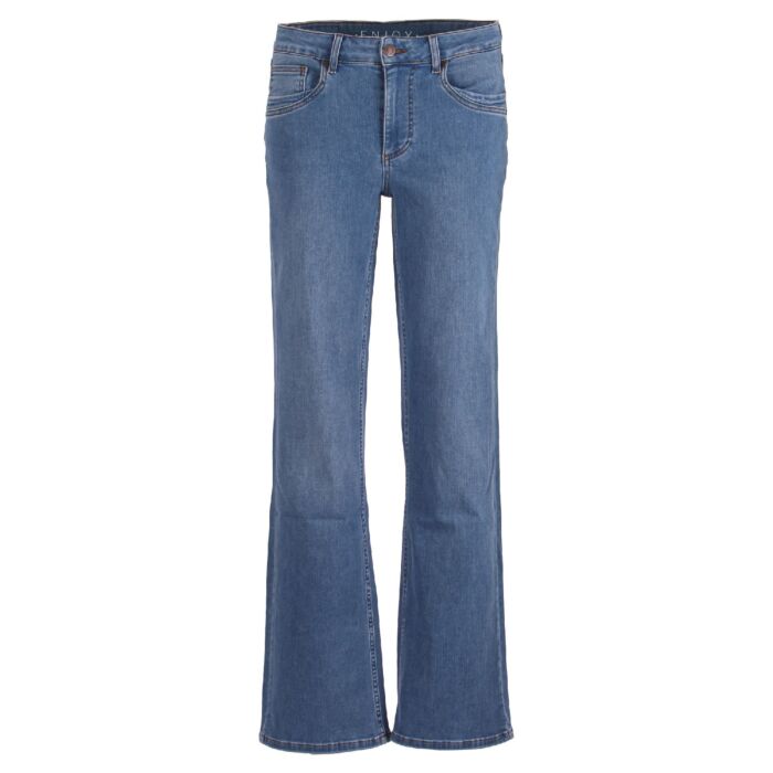 Enjoy jeans 5-pocket wide leg light denim