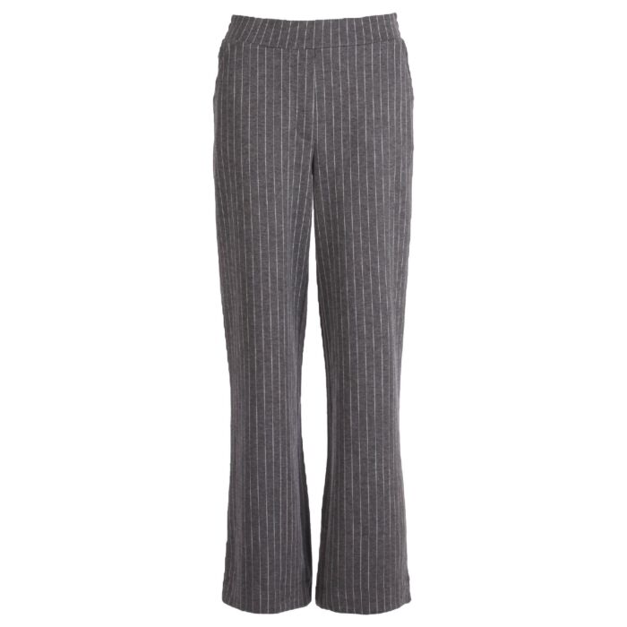 Pantalon krijtstreep middengrijs