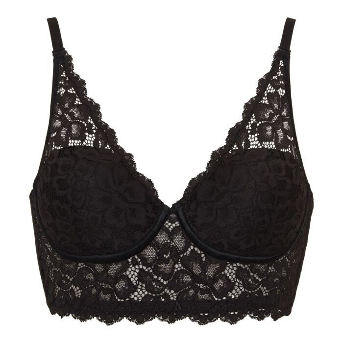 Bralette Casual comfort zwart