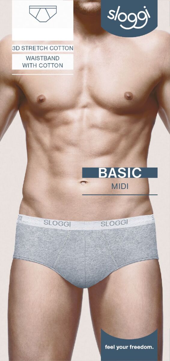 sloggi men Basic Midi BLACK COMBINATION