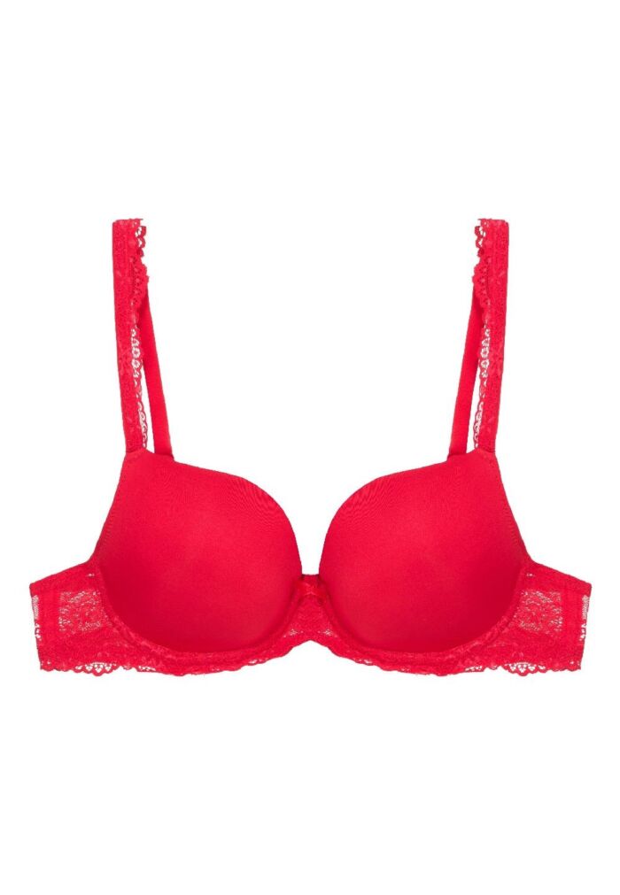 Lingadore T-shirt gel beha rood C-cup