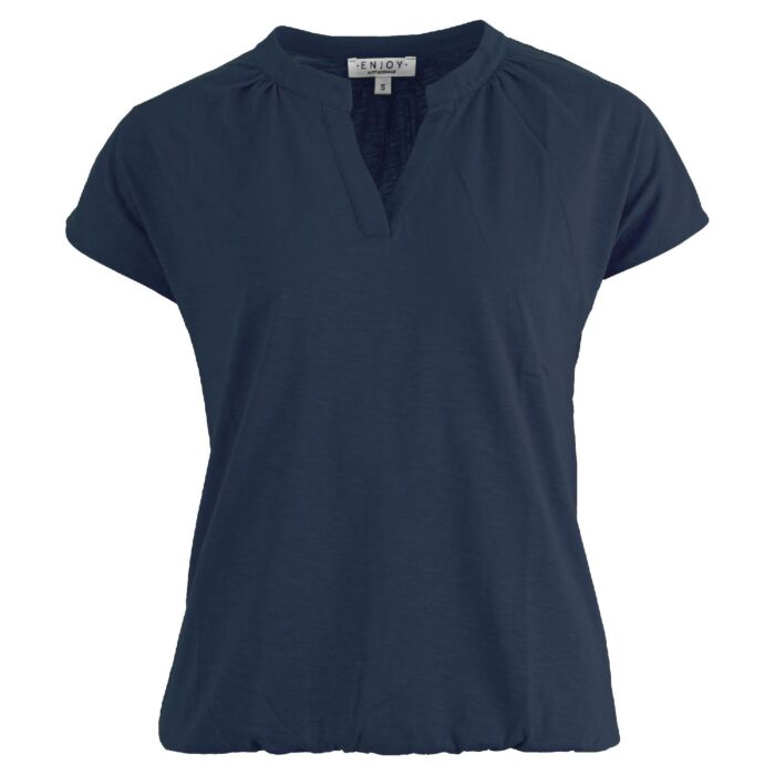 T-shirt km basis indigo