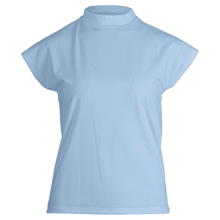Uni top turtle kapmouw l. blauw