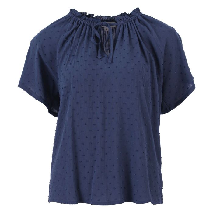 Blouse km structuur jeans