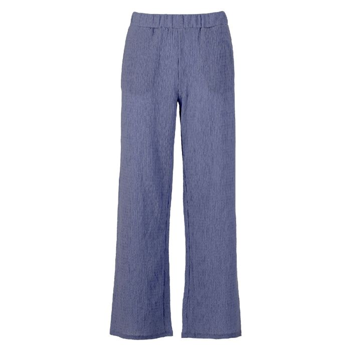 Broek wide leg zakken