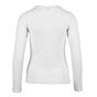 Enjoy T-shirt basis ronde hals lange mouw wit