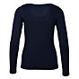 Enjoy t-shirt basis ronde hals lange mouw indigo