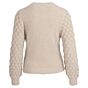 Pull fluffy structuurmouw zand