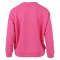 Sweater ronde hals borduur pink