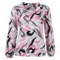 Top vhalls alloverprint pink