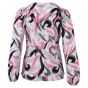 Top vhalls alloverprint pink