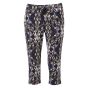 Capri allover print Zwart