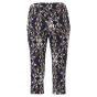 Capri allover print Zwart