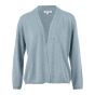 Vest lm lurex L. blauw