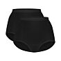 Basics women high waist 2 pack 090